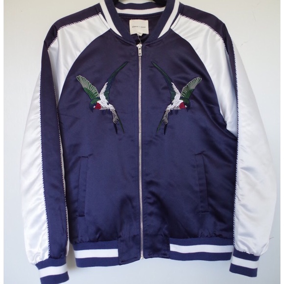 Satin Hummingbird Windbreaker | Poshmark